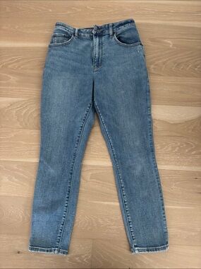 Abercrombie & Fitch High-Rise Light Blue Slim Jeans
